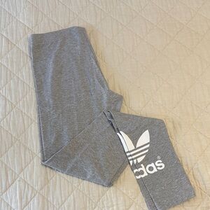 Adidas women’s Heather Gray Leggings